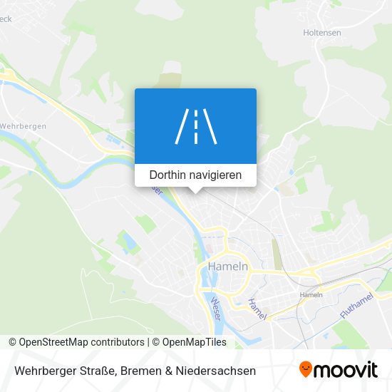 Wehrberger Straße Karte