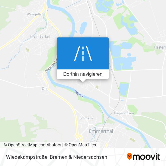 Wiedekampstraße Karte