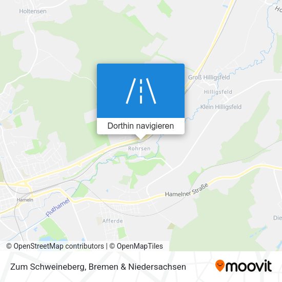 Zum Schweineberg Karte