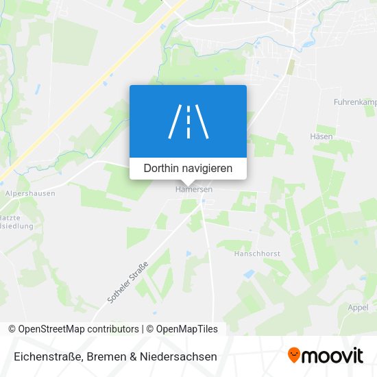Eichenstraße Karte