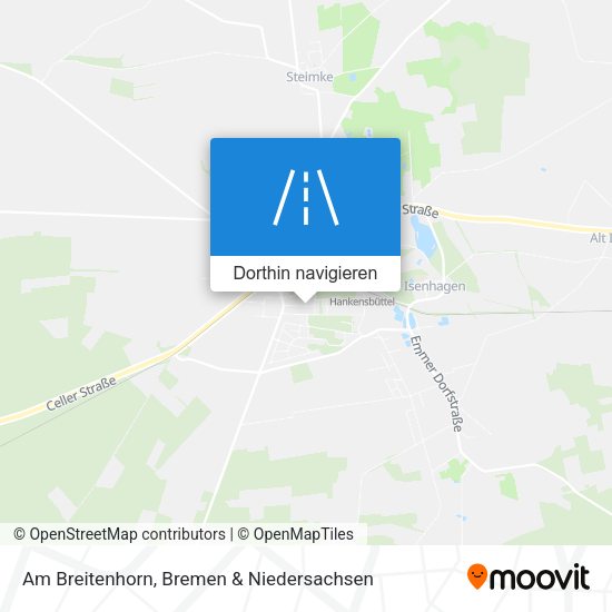 Am Breitenhorn Karte
