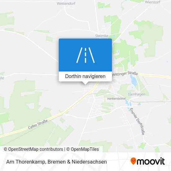Am Thorenkamp Karte