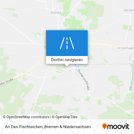 An Den Fischteichen Karte