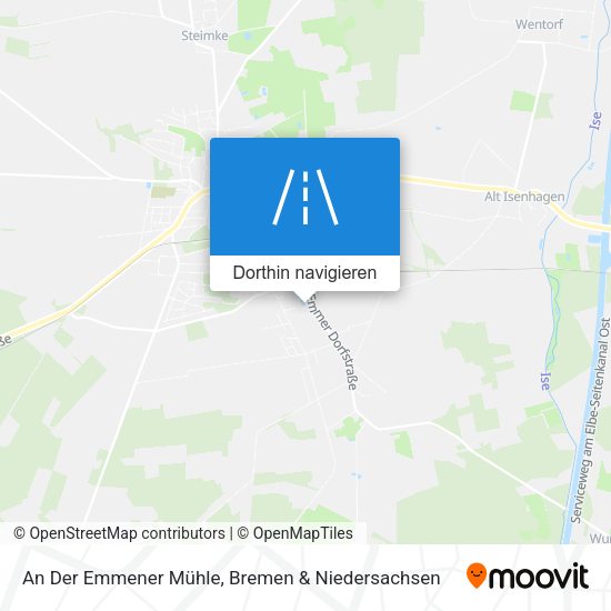 An Der Emmener Mühle Karte