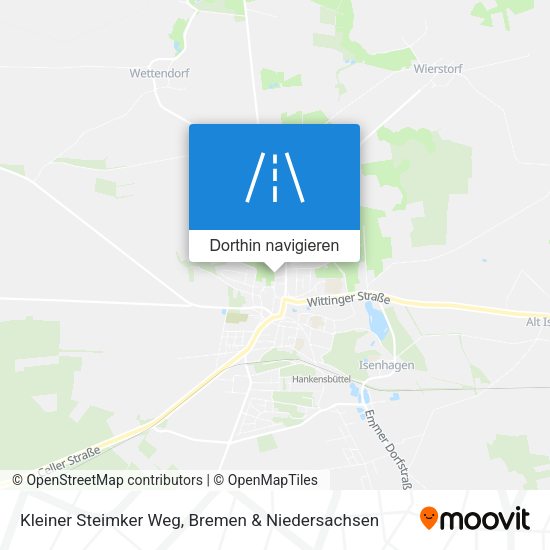 Kleiner Steimker Weg Karte