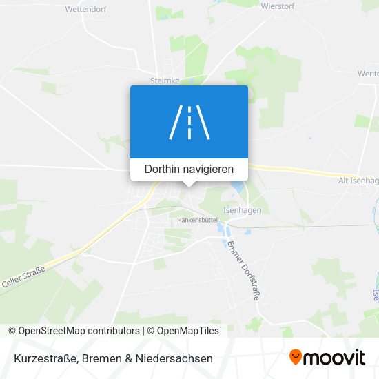 Kurzestraße Karte