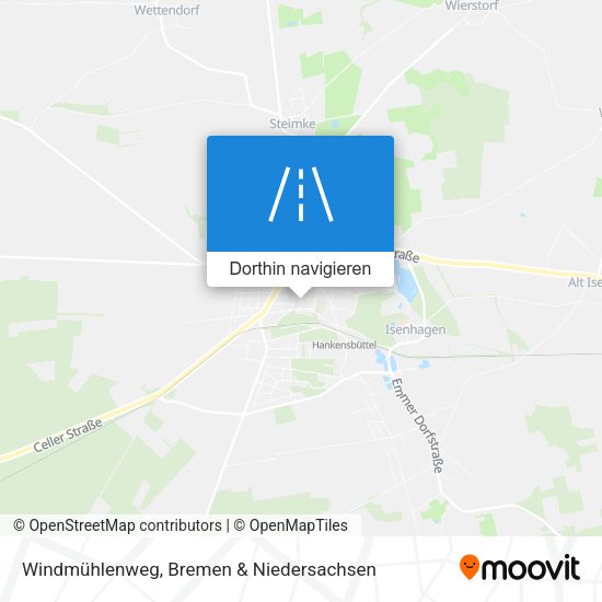 Windmühlenweg Karte