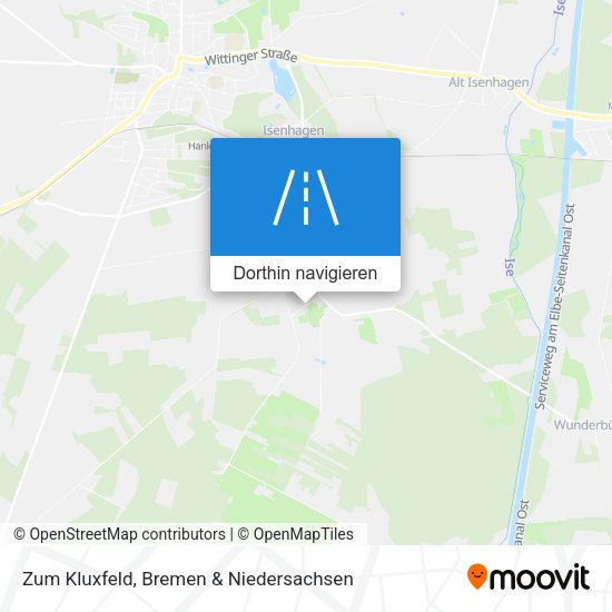 Zum Kluxfeld Karte