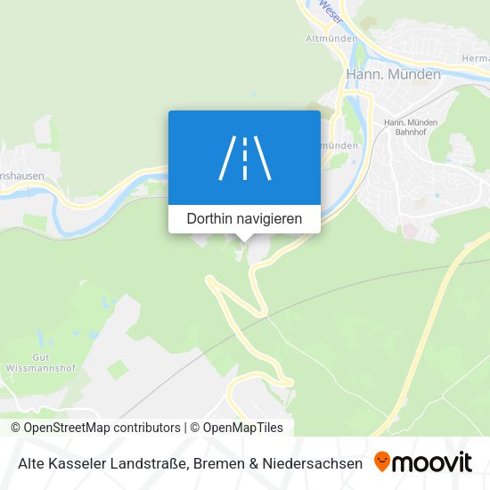 Alte Kasseler Landstraße Karte