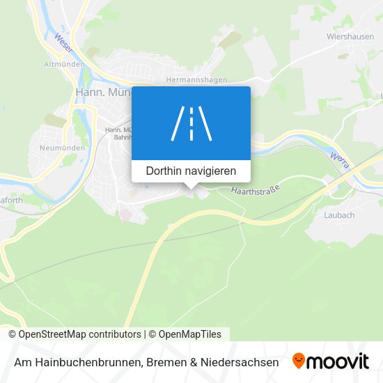 Am Hainbuchenbrunnen Karte