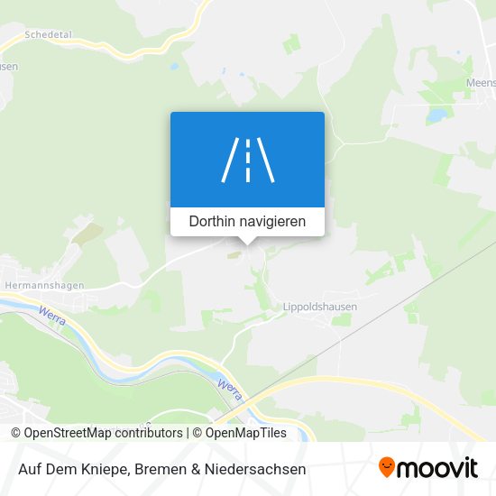 Auf Dem Kniepe Karte