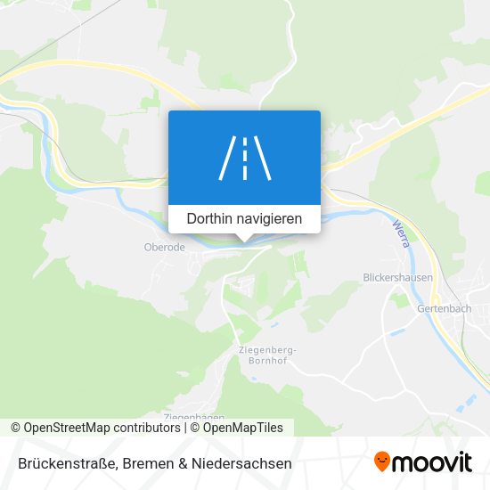 Brückenstraße Karte