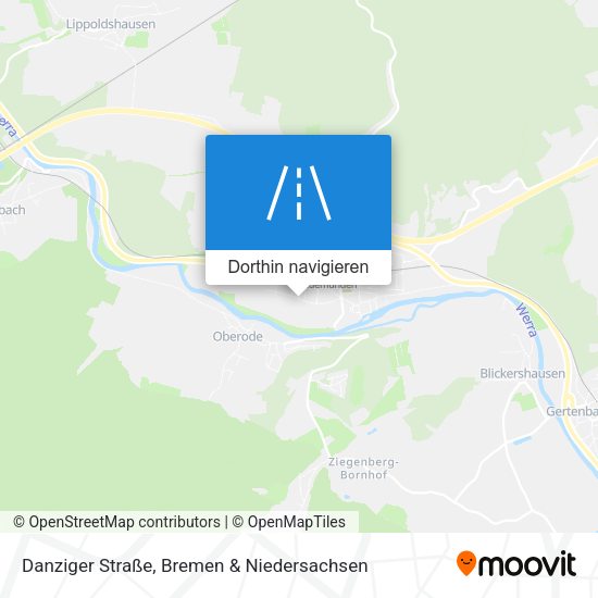 Danziger Straße Karte