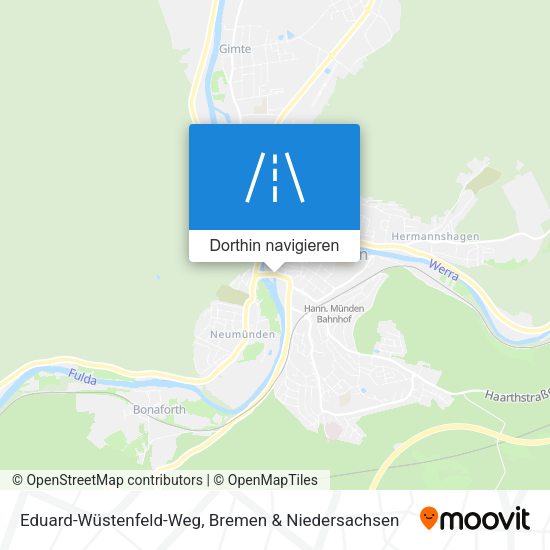 Eduard-Wüstenfeld-Weg Karte
