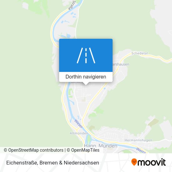 Eichenstraße Karte