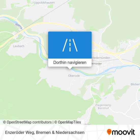 Enzeröder Weg Karte