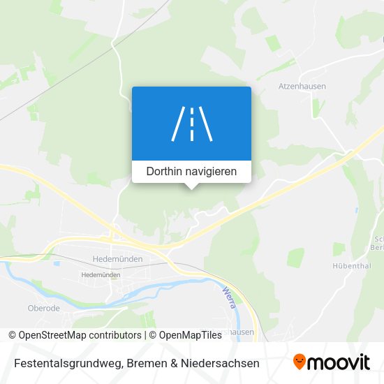 Festentalsgrundweg Karte
