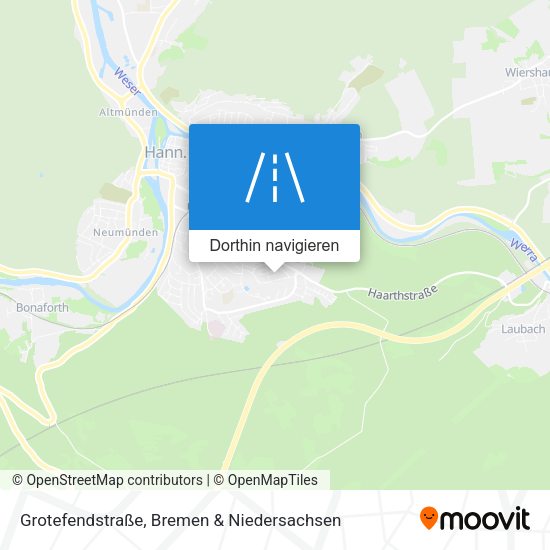 Grotefendstraße Karte