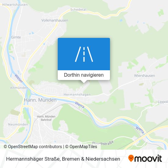 Hermannshäger Straße Karte