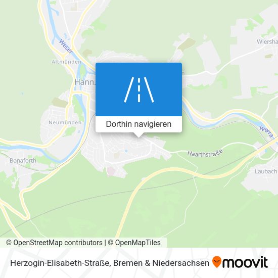 Herzogin-Elisabeth-Straße Karte