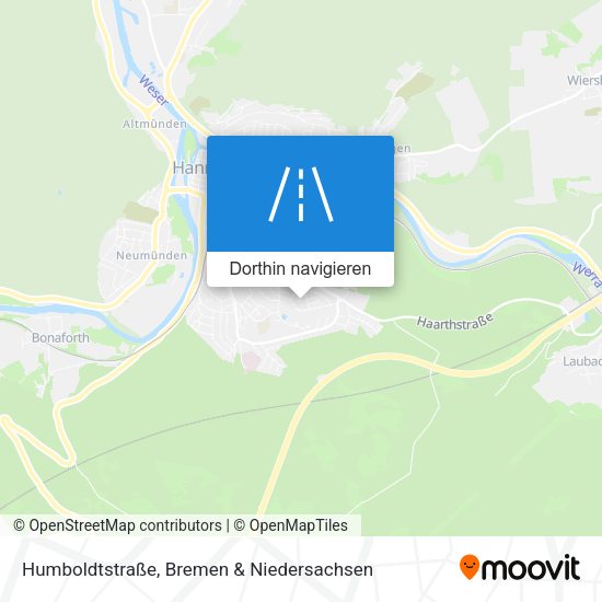 Humboldtstraße Karte