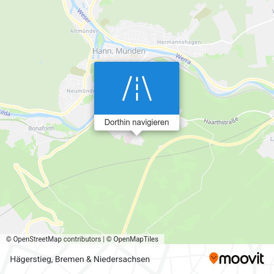 Hägerstieg Karte
