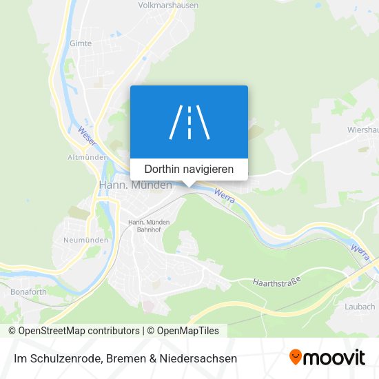 Im Schulzenrode Karte