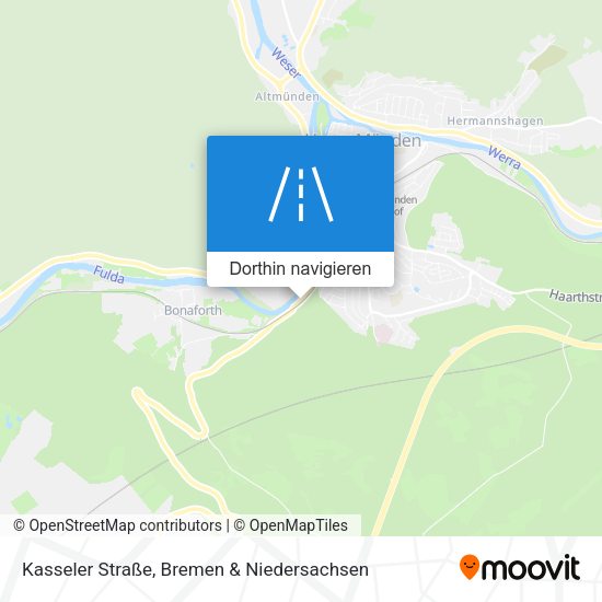 Kasseler Straße Karte
