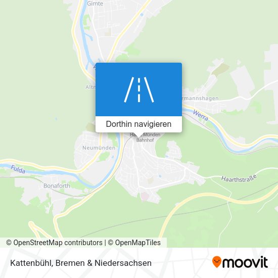Kattenbühl Karte