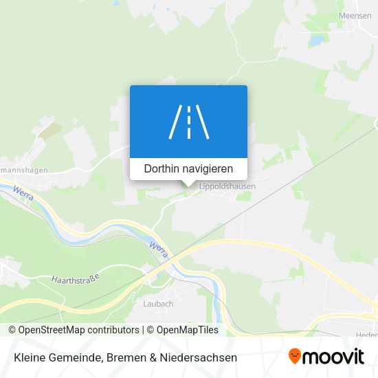 Kleine Gemeinde Karte