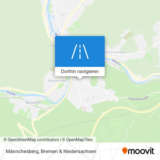 Männchesberg Karte