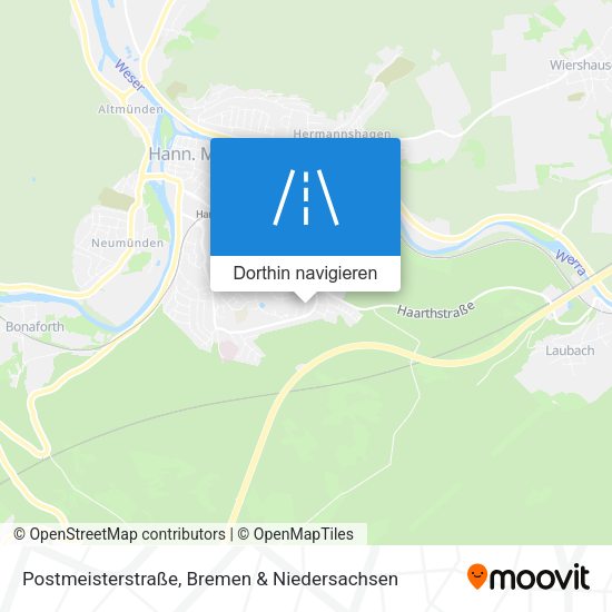 Postmeisterstraße Karte