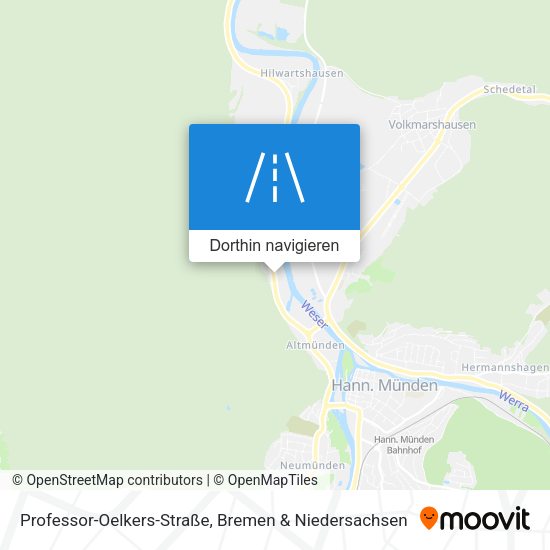Professor-Oelkers-Straße Karte