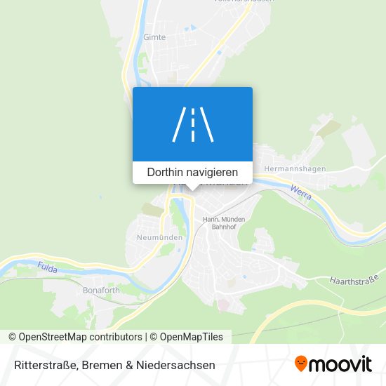 Ritterstraße Karte