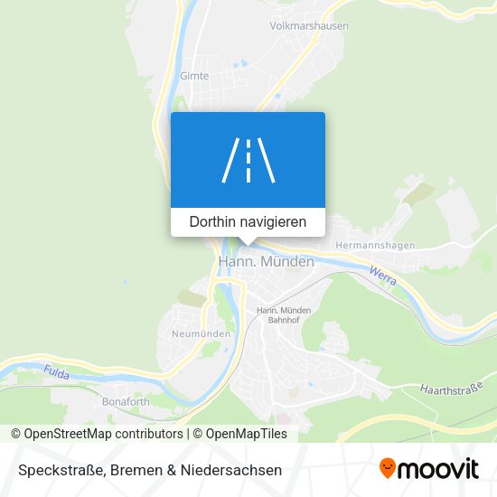 Speckstraße Karte