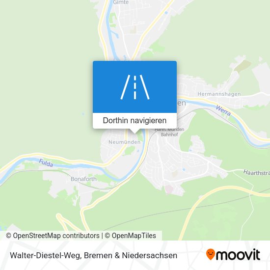 Walter-Diestel-Weg Karte