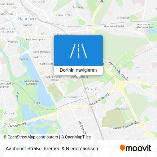 Aachener Straße Karte