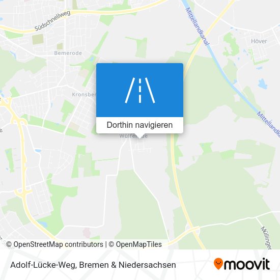 Adolf-Lücke-Weg Karte