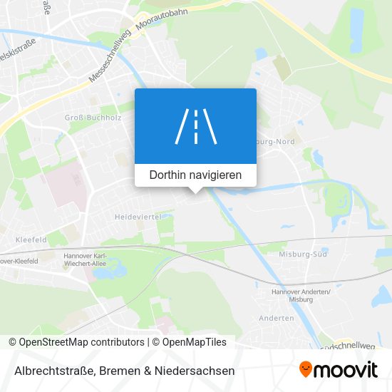 Albrechtstraße Karte