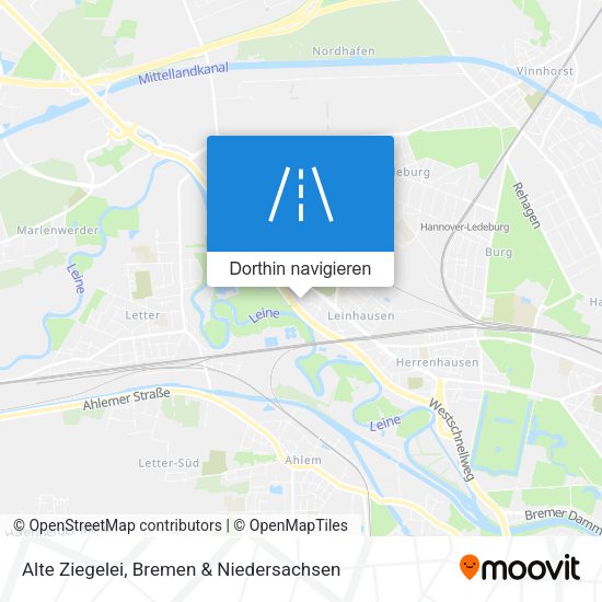 Alte Ziegelei Karte