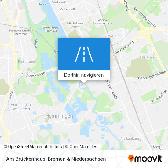 Am Brückenhaus Karte