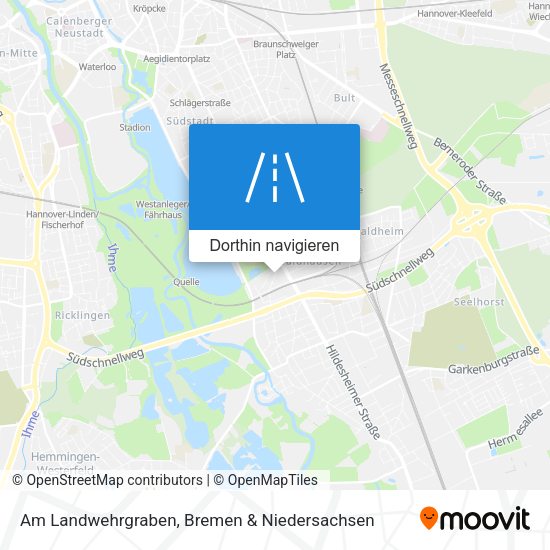 Am Landwehrgraben Karte