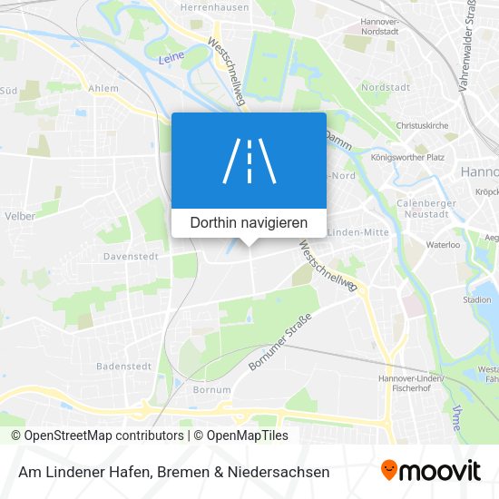 Am Lindener Hafen Karte
