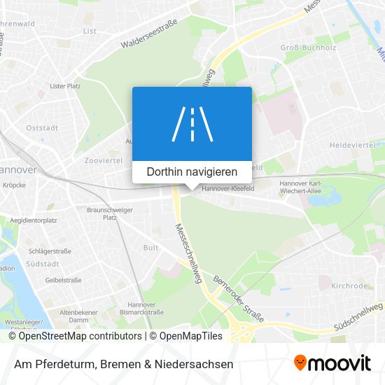 Am Pferdeturm Karte