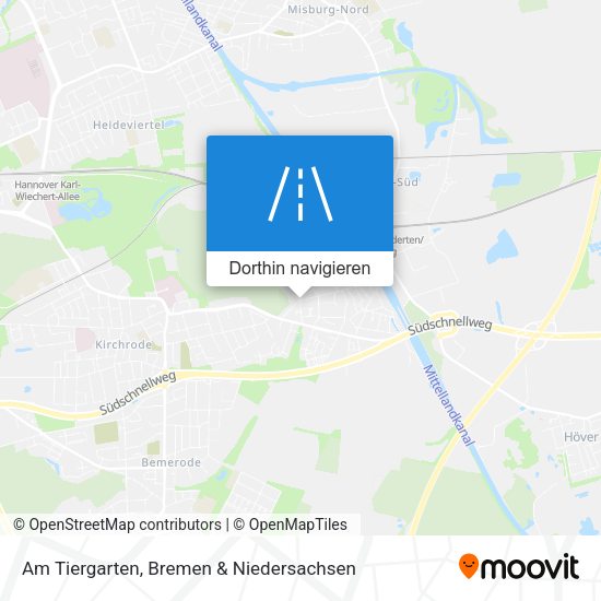 Am Tiergarten Karte