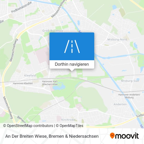 An Der Breiten Wiese Karte