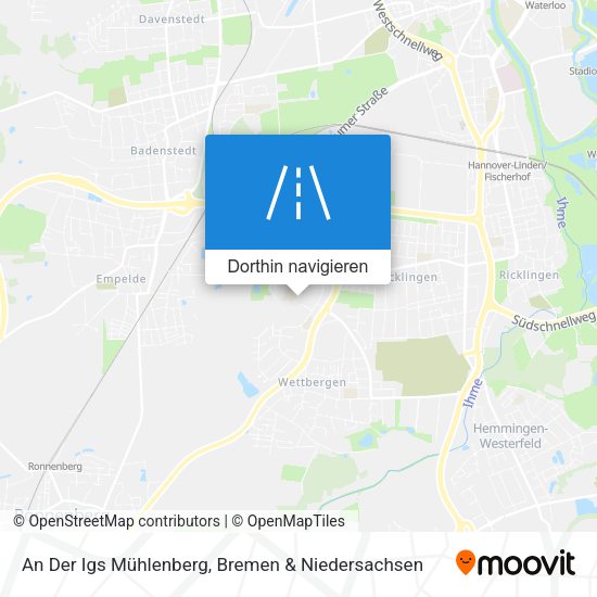 An Der Igs Mühlenberg Karte