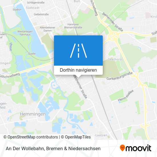An Der Wollebahn Karte