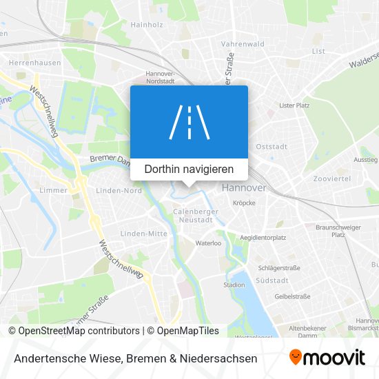 Andertensche Wiese Karte