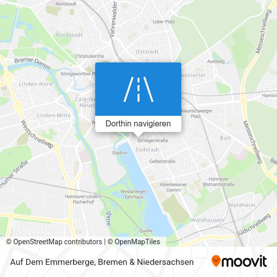 Auf Dem Emmerberge Karte